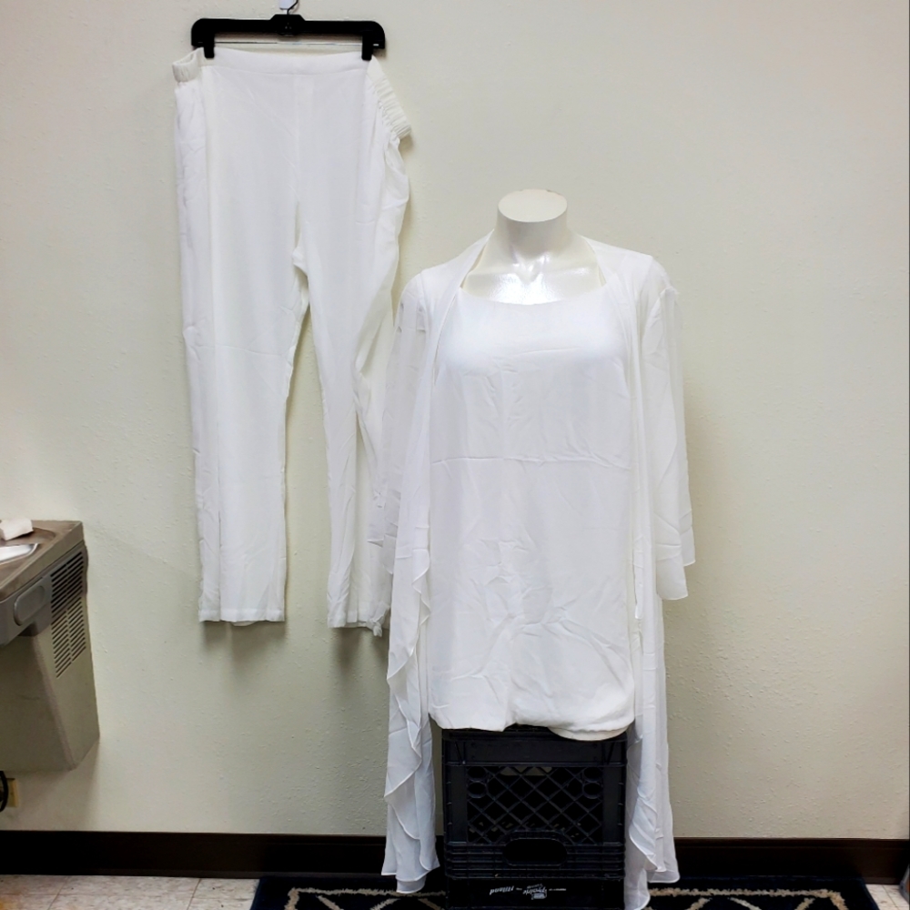 Mother Of The Bride 3 Pc. Size 26W.